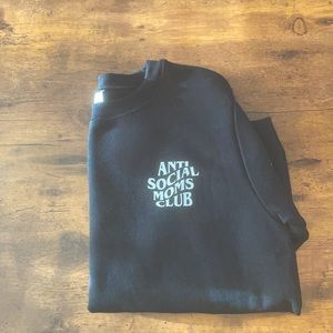 anti social moms club crewneck